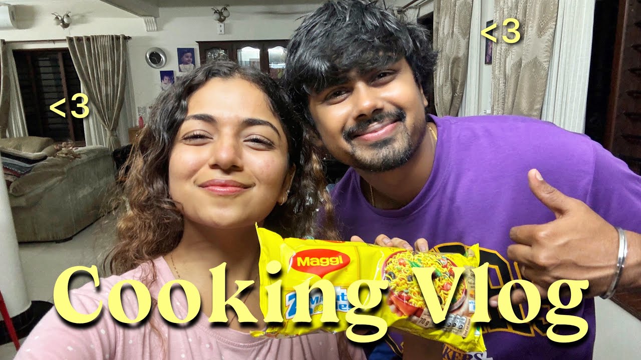 Cooking Vlog🤌🏻| Hansika Krishna | Aswin Ganesh