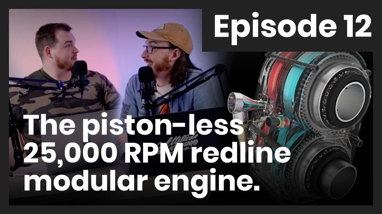 The piston-less engine that redlines at 25,000 RPM! | Third Pedal Podcast Episode 12