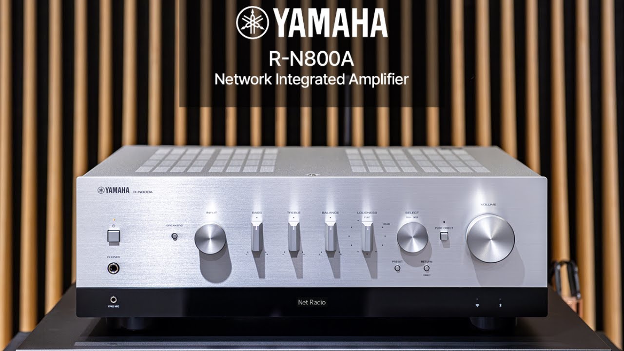 이 가격에 이정도 올인원 스트리밍 인티앰프가 있을까? YAMAHA R-N800A 청음 영상