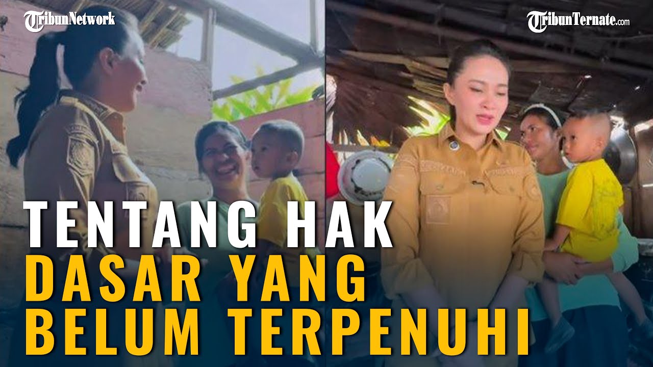 Nasib Keluarga Pak Ance Pembuat Gula Merah di Halsel, Sherly Laos Prihatin: Kalau Hujan Harus Pindah