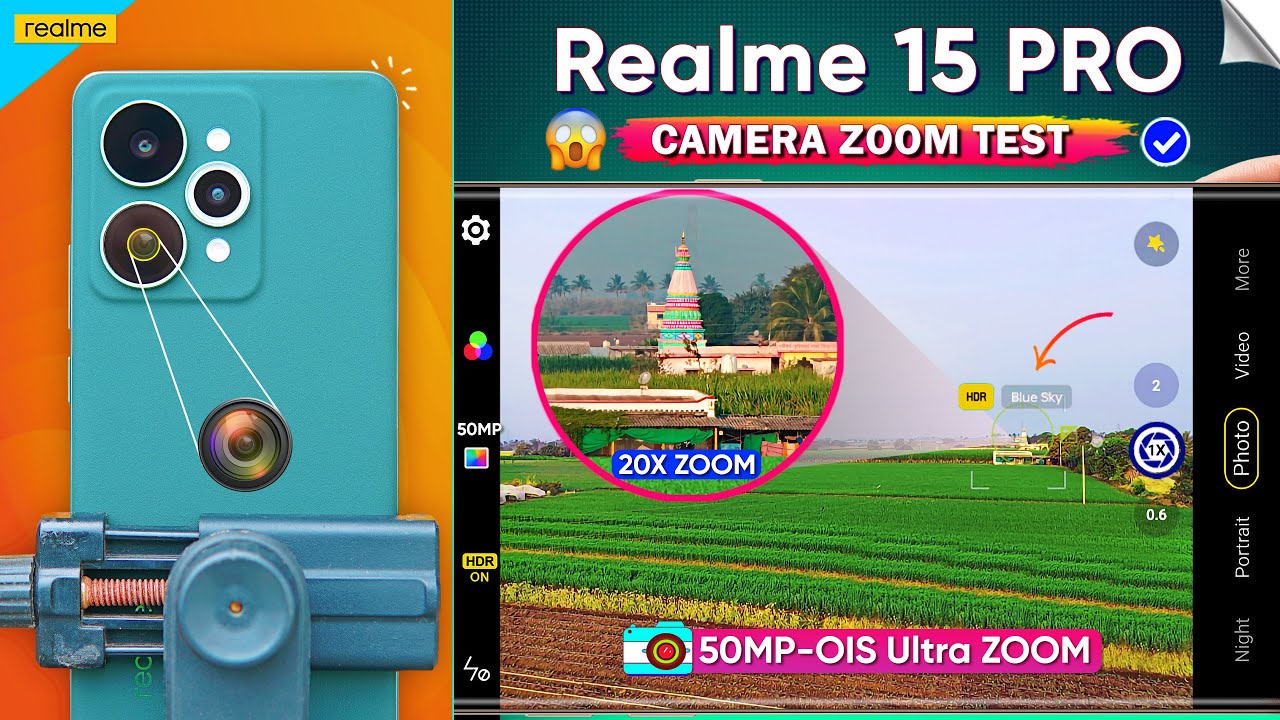 Realme 15 Pro 5G Camera Zoom Test | 50MP Camera Video Test | Realme 15 Pro 5g Camera Test