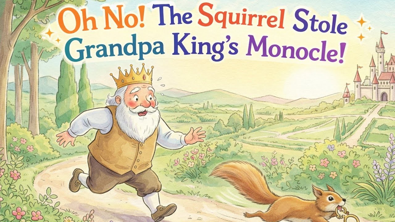 Grandpa King Lost his Monocle - A Soothing Story for Families | Kindness for Everyone