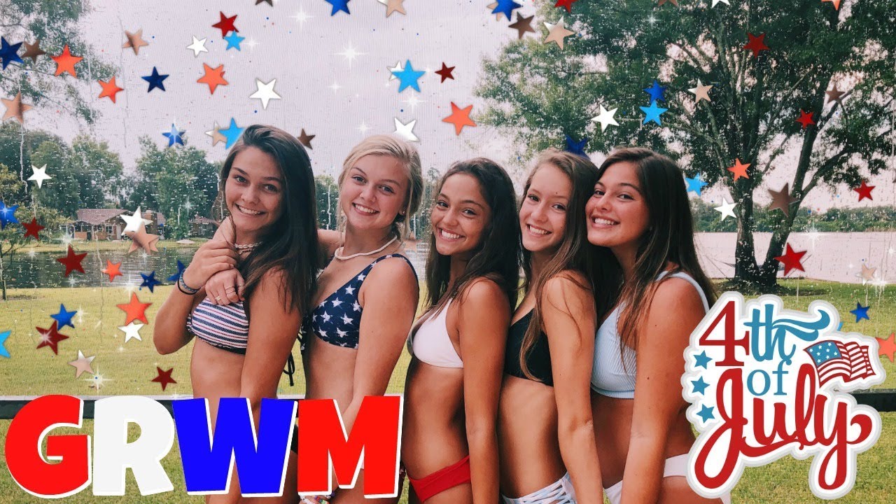 💚GRWM for Our 4th of July Celebration! 💜 Emma and Ellie