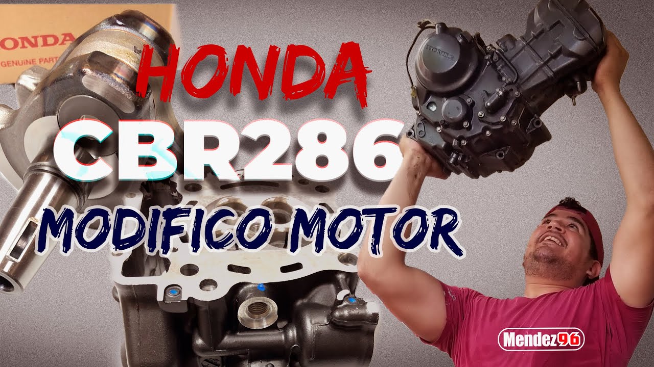 Modificando el motor de la Honda CBR 250 a 300