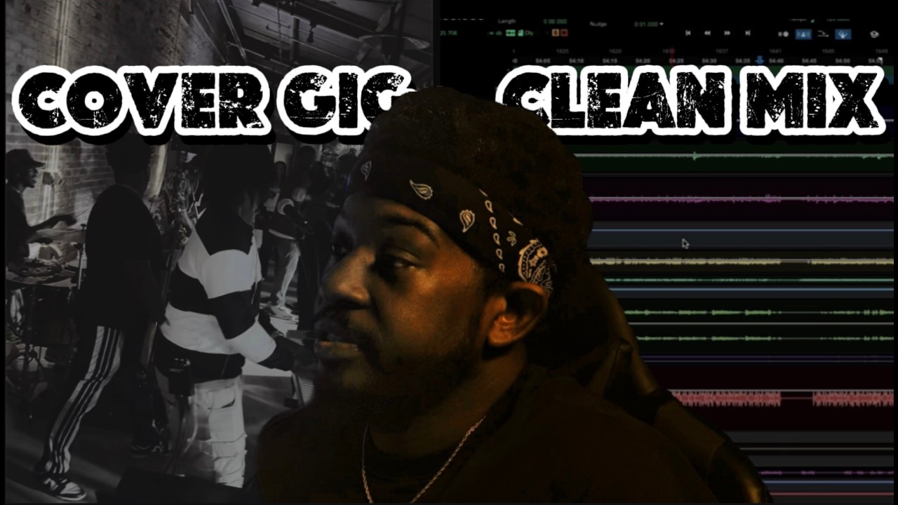 How I Mixed Drums From A Cover Band Gig