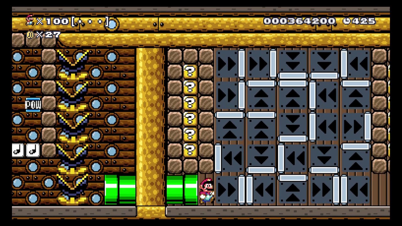 Super Mario Maker - Normal 100 Mario Challenge #13