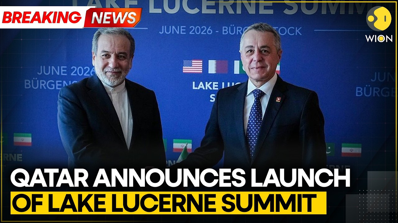 Lake Lucerne Summit: Quadrilateral Meeting Between Iran, US, Qatar & Pakistan in Burgenstock | WION