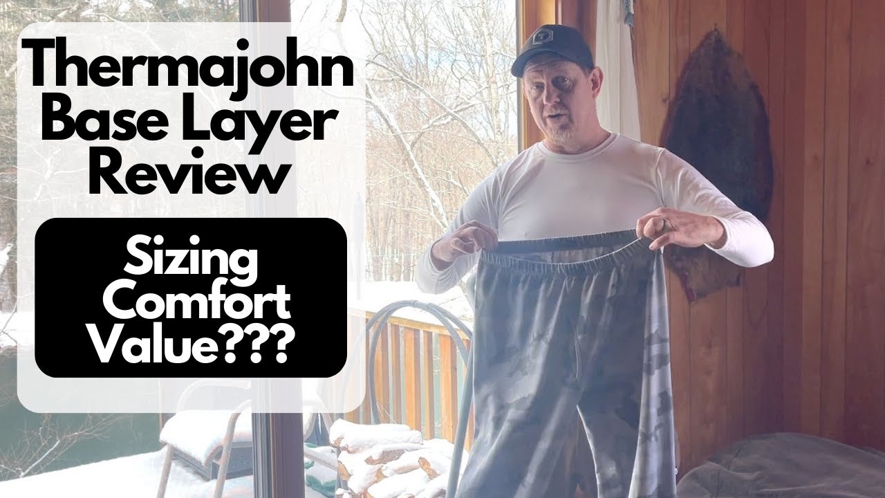 Ultimate Warmth: Thermajohn Long Johns Review - Fleece Lined Thermal Underwear For Men
