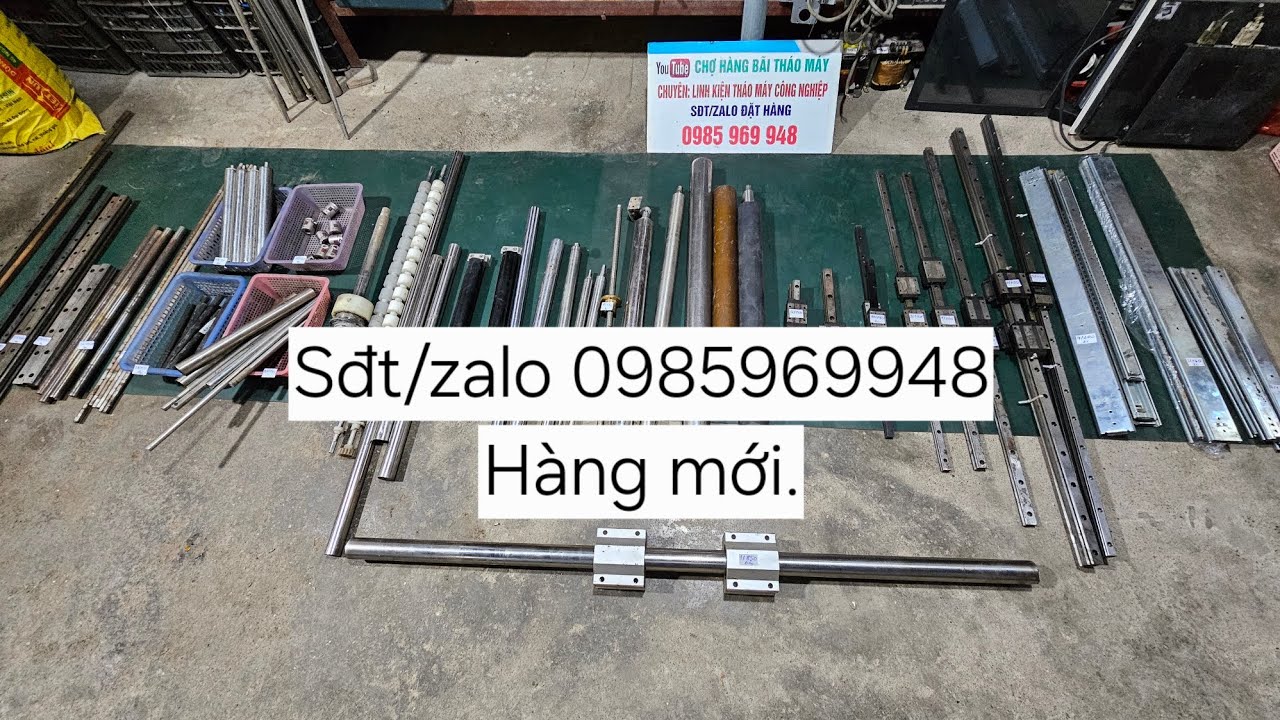 (9/3) Thanh lí đồ tháo máy CNC các loại cho ace các bác chế cháo. Sđt 0985969948