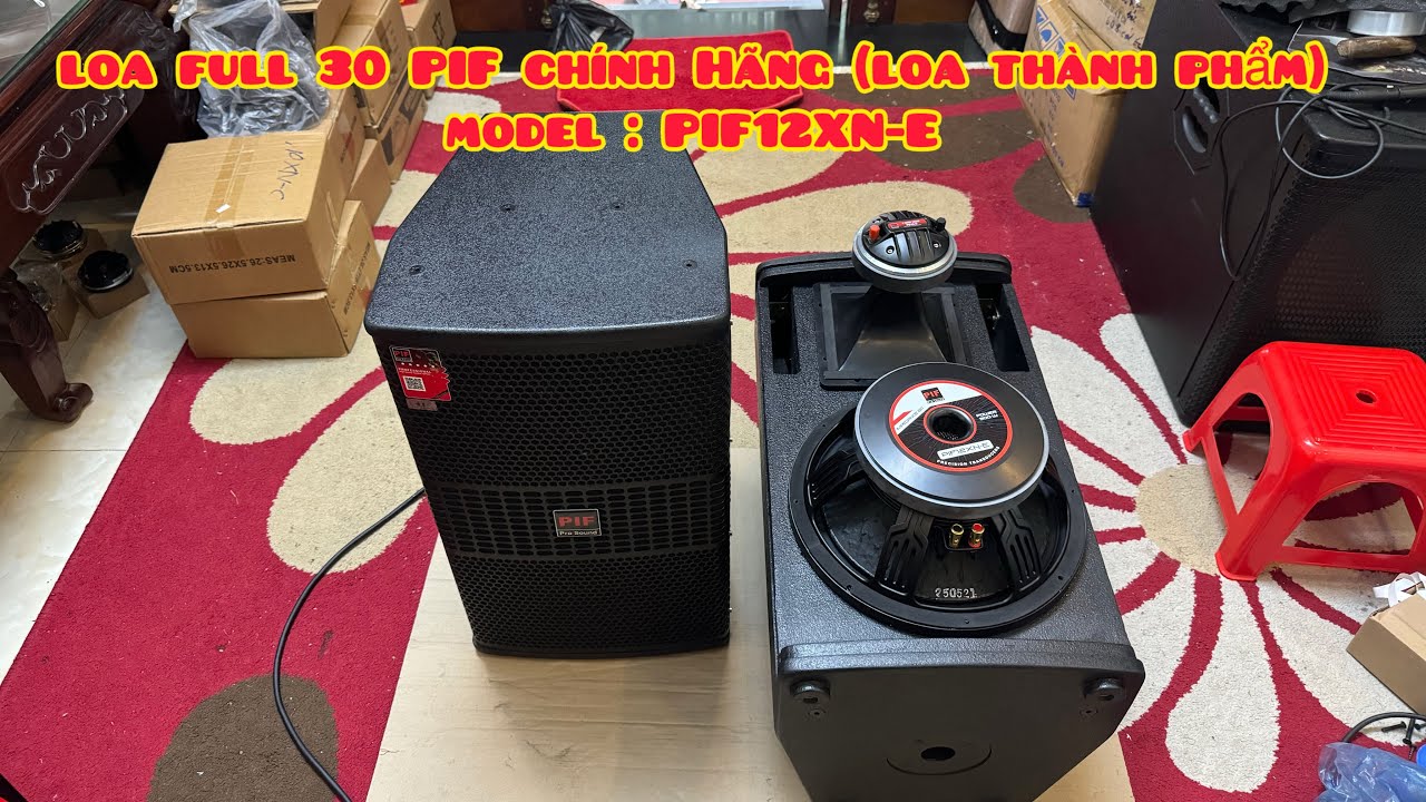 [HOT] Loa Full 30 PIF | Model : PIF12XN-E | Từ 190 coil 76 + Treble 450 | Tiếng Cực Hay | 0988885815