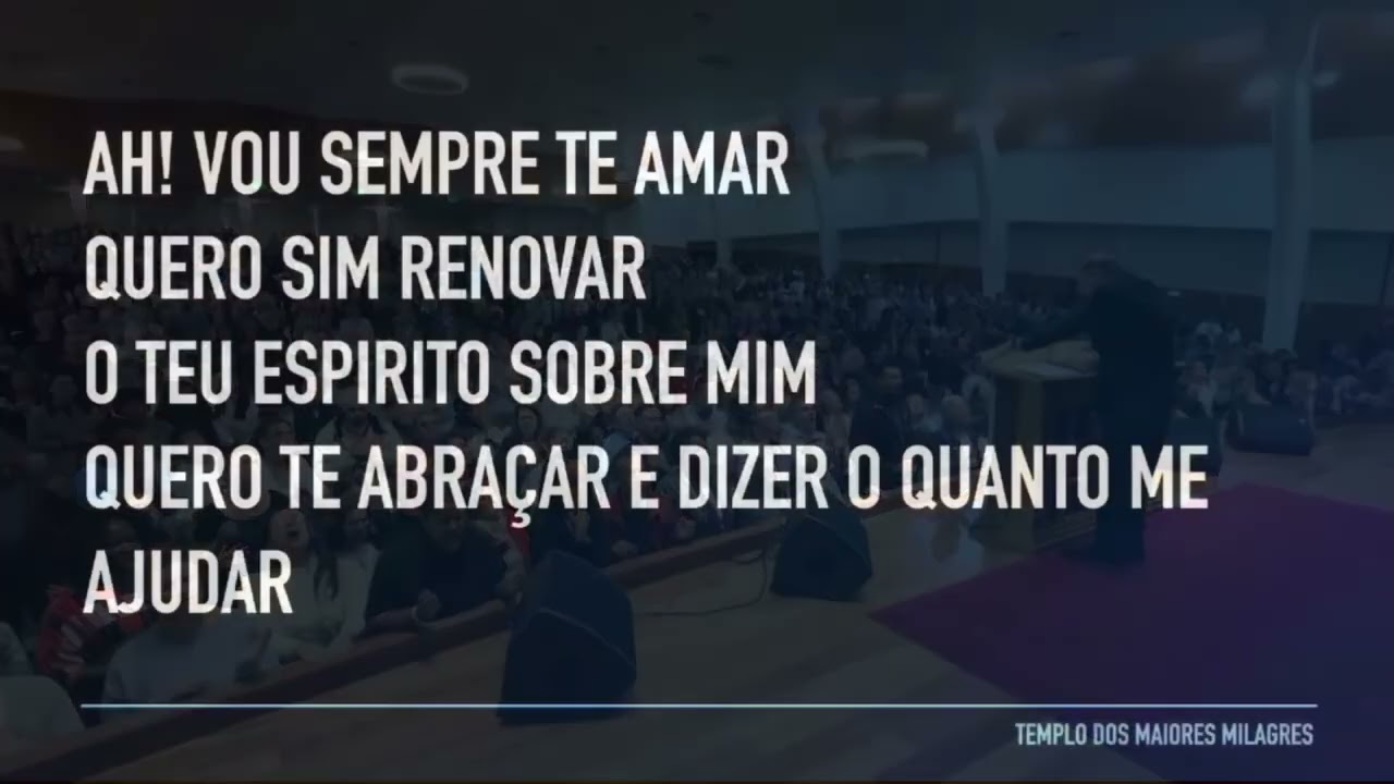 Meu Primeiro Amor - Bispo Macedo ao vivo em Portugal