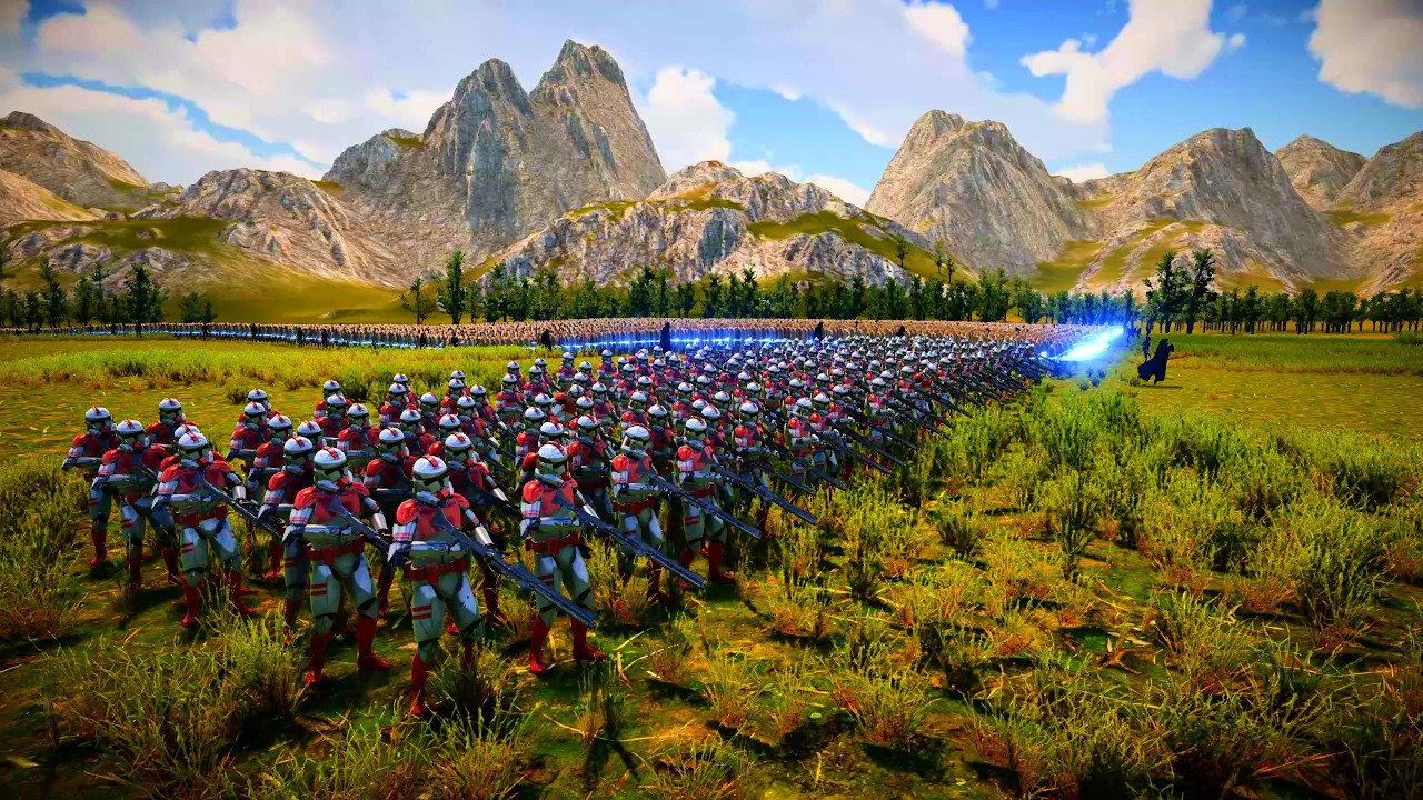 CAN STAR WARS RESCUE THE QUEEN FROM PERSIAN IMMORTALS? | Ultimate Epic Battle Simulator 2 | UEBS 2