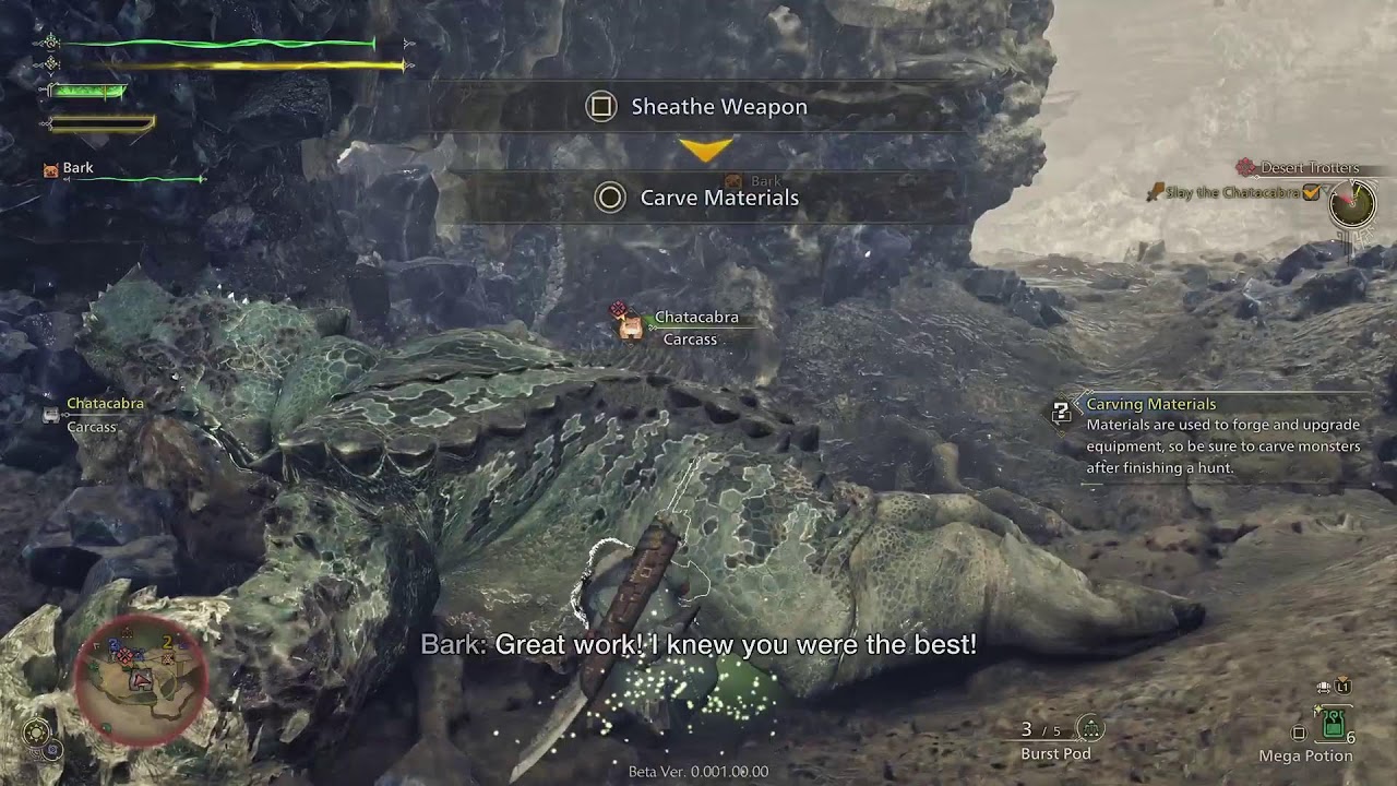 Cooking begins MH wilds