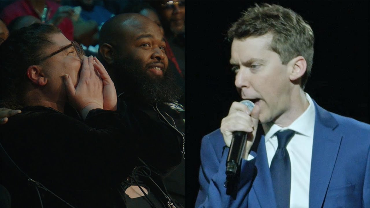 Rick Ingraham - Crowd Work - AIM Couple (Chris Rock / Dave Chappelle 2023 tour FedExForum, Memphis)