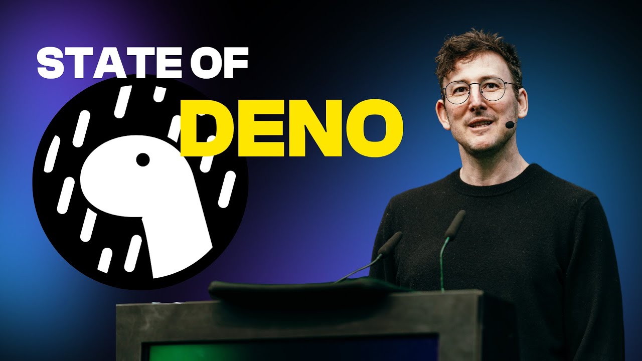 Ryan Dahl - State of Deno - DevWorld 2024
