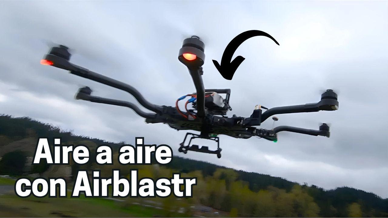 Vuelo FPV de avi&oacute;n a avi&oacute;n con Airblastr - RCTESTFLIGHT