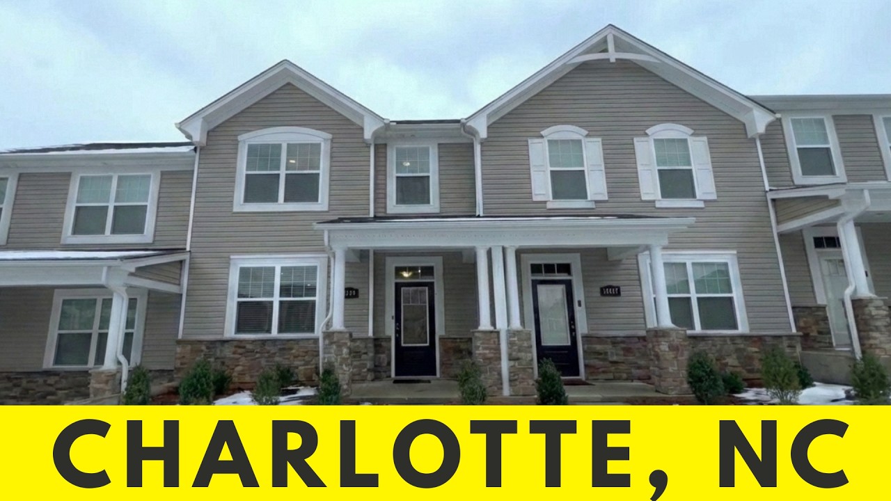 3 Bed, 3 Bath, 1,529 Sq Ft | Charlotte NC Townhome (15333 Braid Meadow)