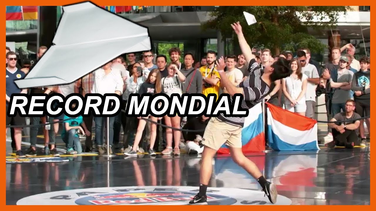 ✈️🏆 Cum să faci un avion de hârtie record mondial pentru cel mai lung timp de zbor, TAKUO TODA ✈️🏆