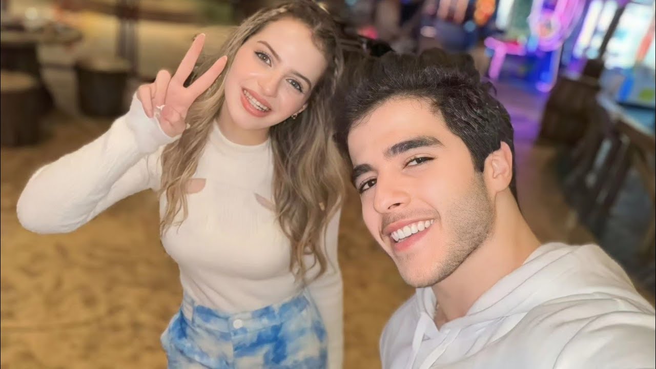 سنابات انس مع لين ولانا ومصطفى في مدينة الألعاب شوفو لين كيف بكيت 😭💔#انس_الشايب