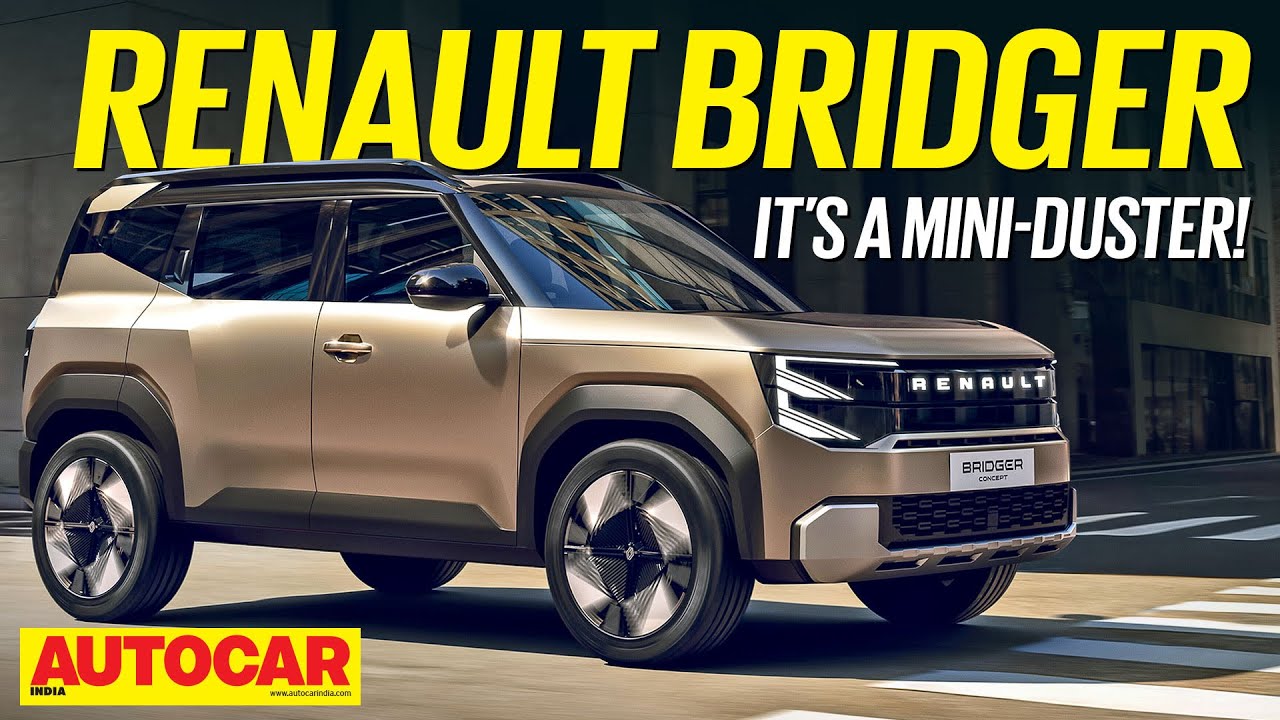 Renault Bridger - Meet the new compact SUV for India | Autocar India