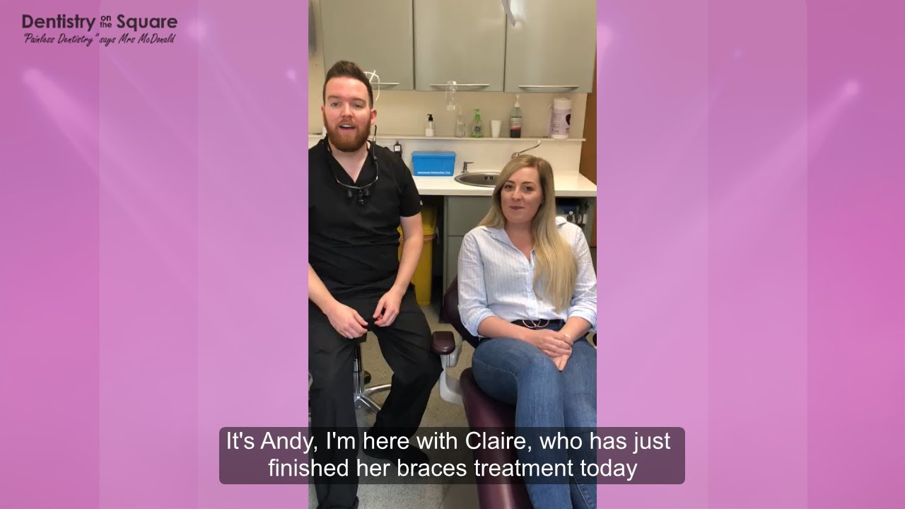 “Oh My God! It's like somebody else's mouth” says High Speed Braces™ patient Claire
