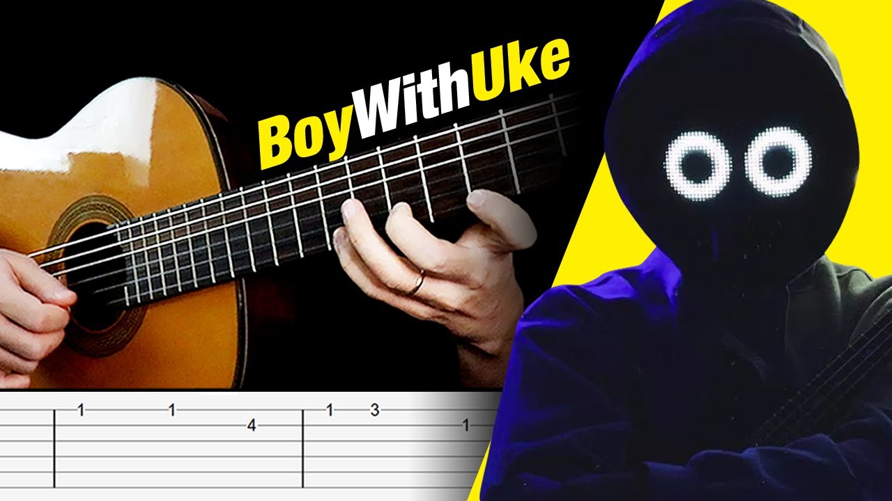 TOXIC Guitar Tab | Tutorial | BoyWithUke