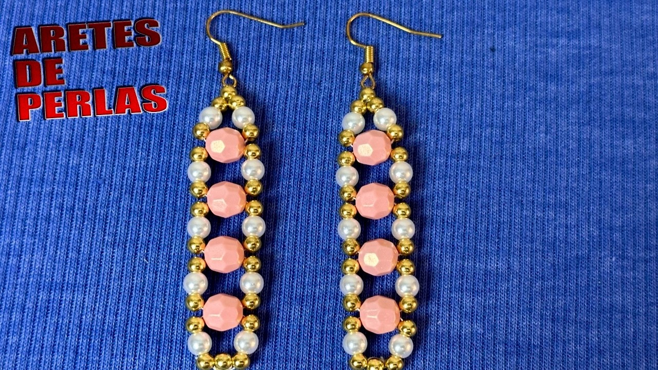 ARETES DE BISUTERÍA FÁCIL