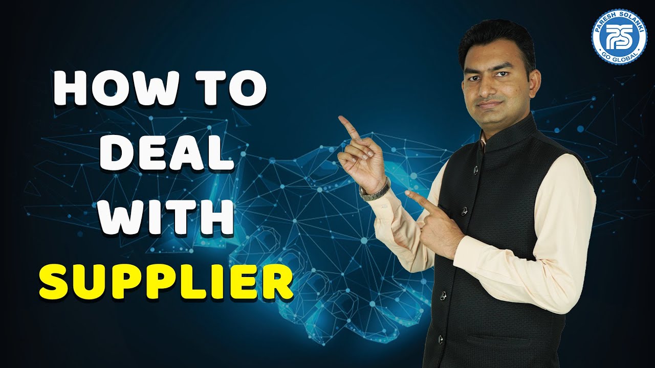 How to Deal With Supplier First time | How to Find Genuine Supplier in India by Paresh Solanki