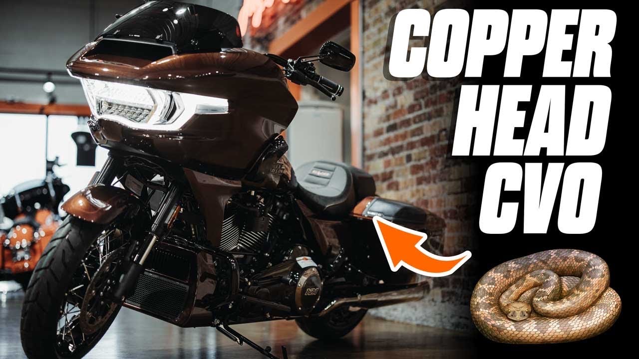 Copperhead 2024 Harley-Davidson CVO Road Glide with Scorched Chrome