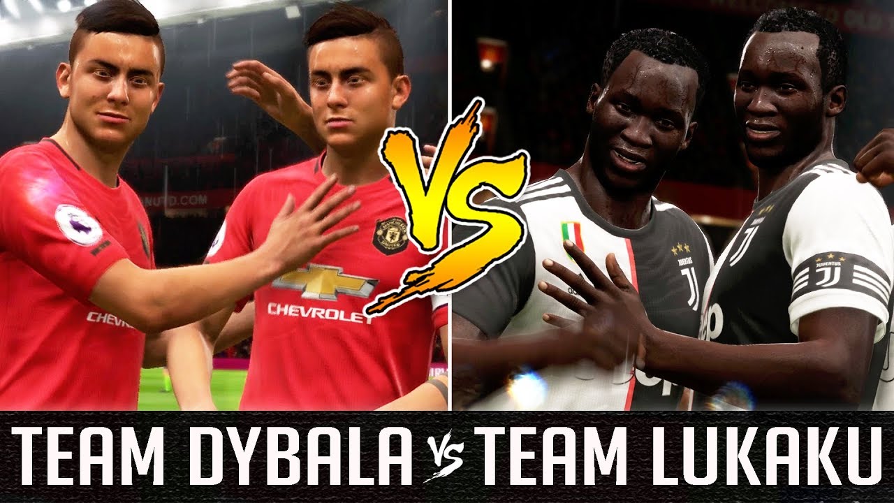 Team Dybala VS Team Lukaku - FIFA 19 Experiment