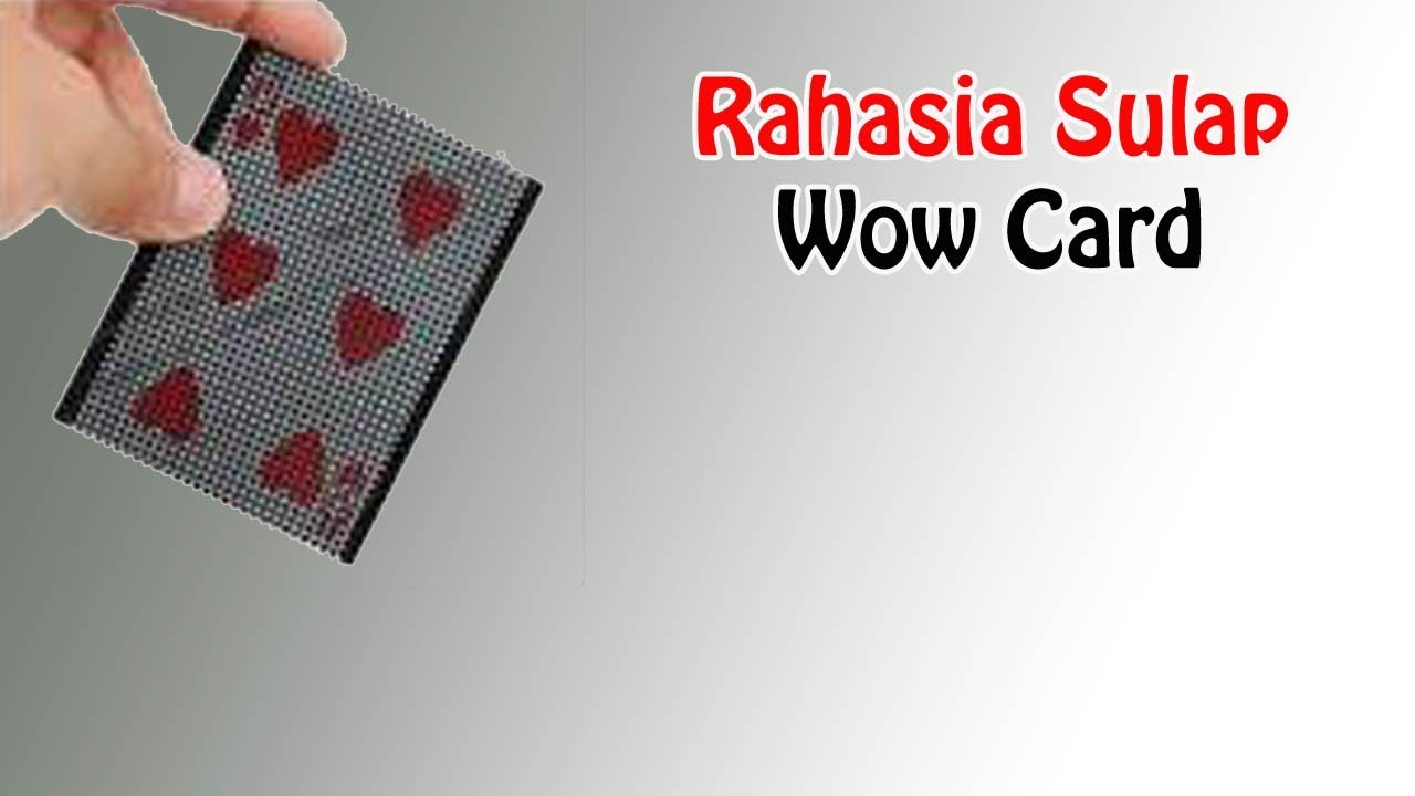 Rahasia Sulap Wow Card | Tutorial Magic | Kartu Sulap | Close Up Magic | Dimen Shop