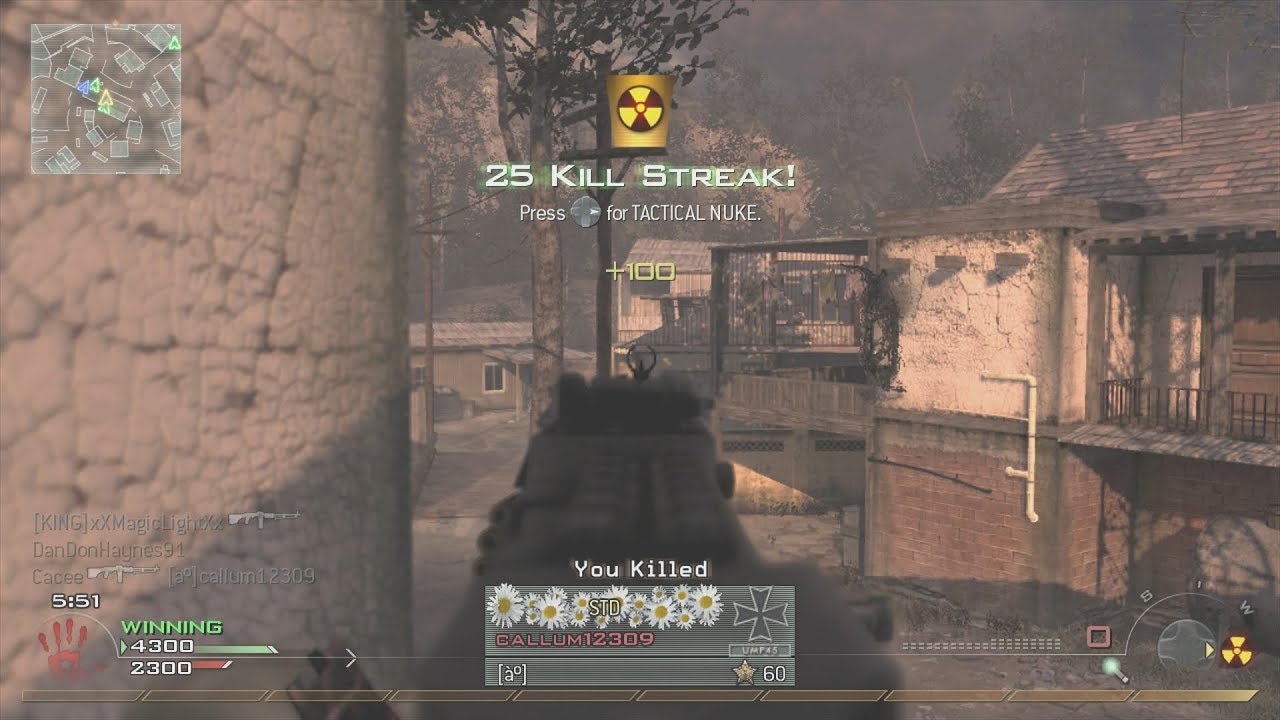 MW2 Rundown Nuke - Tubers Made Me Camp