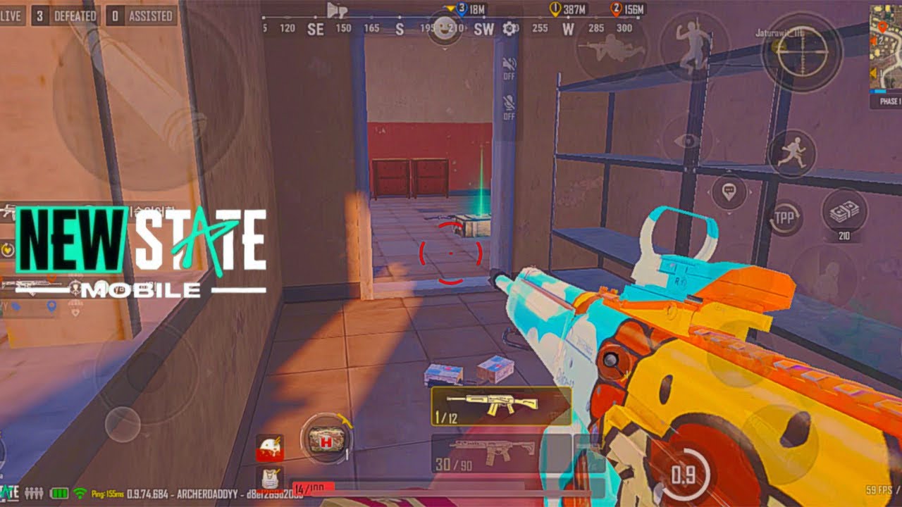 NEW UPDATE | PUBG Erangel Sunset Intense HDR Gameplay | New State Mobile