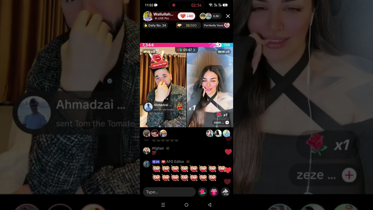 12.02.2026. Waliullah & Zeze funny Gup shup