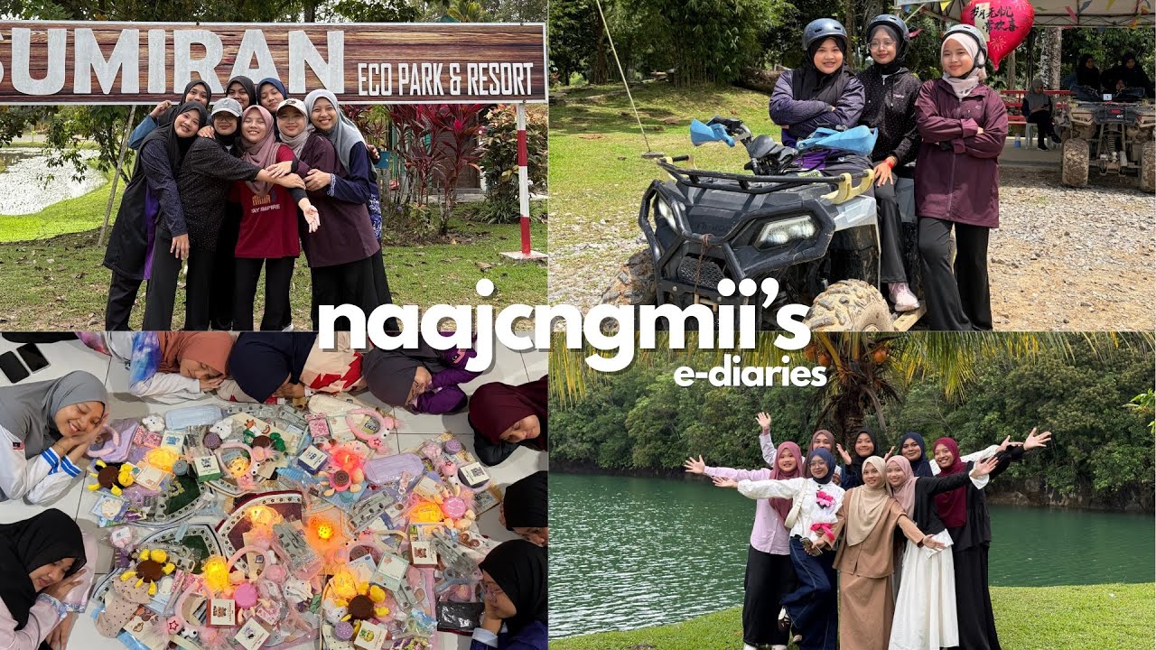 naajcngmii’s e-diaries:  paku rock maze garden, tasik biru, sumiran eco park 🧗🏻‍♀️🌊🪨🫧