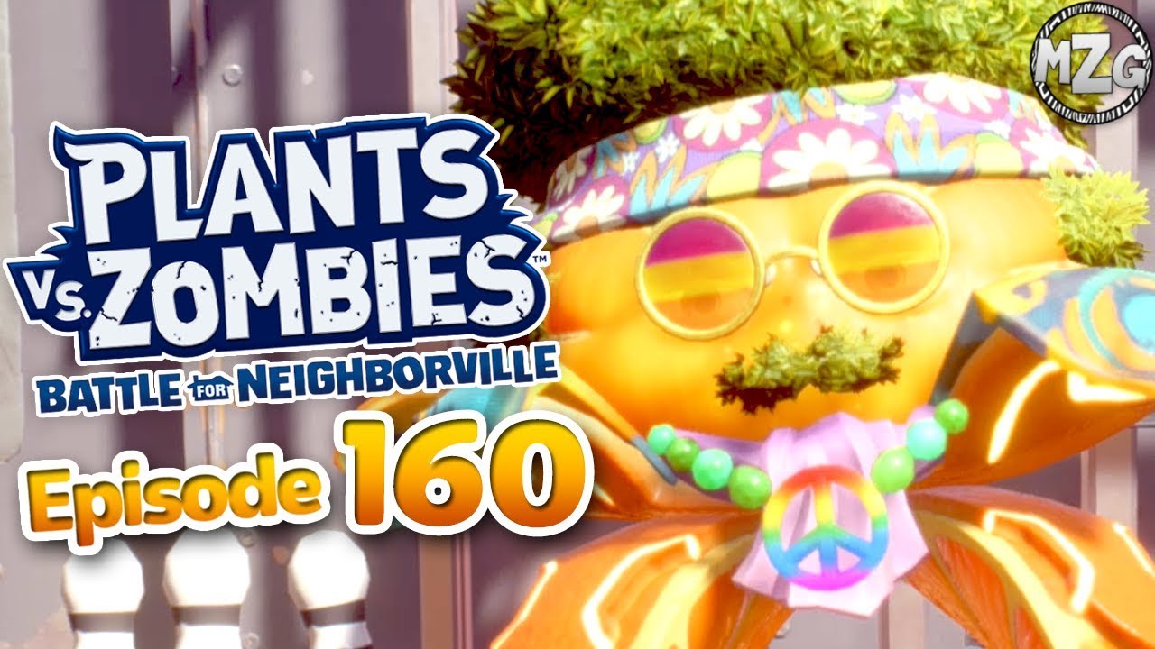 Одиночные операции! Крутая гора! — Plants vs. Zombies, битва за Нейборвиль, геймплей, часть 160