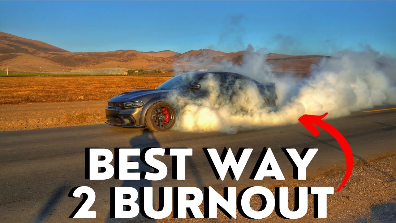 HOW TO USE LINE LOCK DODGE CHARGER 392 SCAT PACK! BETTER BURNOUTS