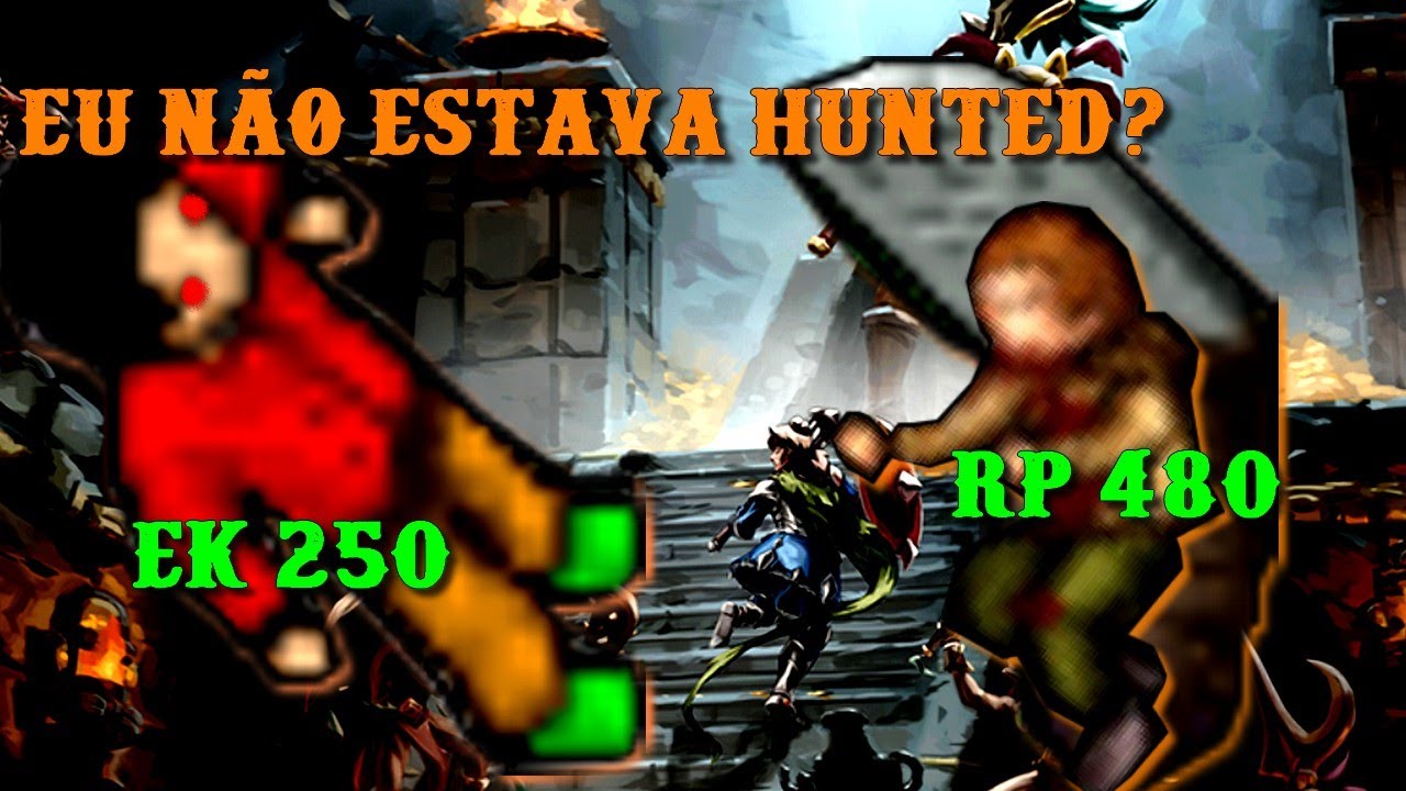 Ele me disse que eu teria pagar HUNTED para jogar em QUELIBRA e eu fiz isso TIBIA PK