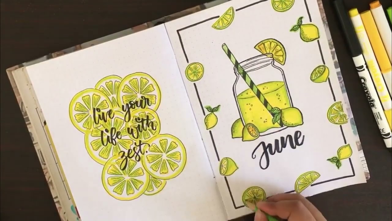 June Bullet Journal | How to plan for the Month of June | Plan with me June
