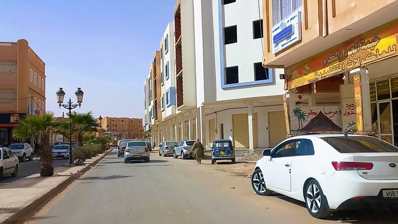 تابعو جولة جديدة متجددة في الاحياء الجديدة لمدينة الاغواط LAGHOUAT CITY TOUR
