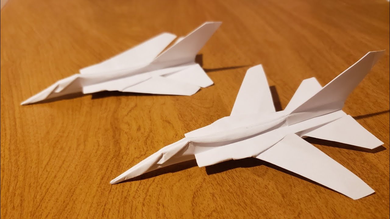 Panavia Tornado Paper Plane Tutorial