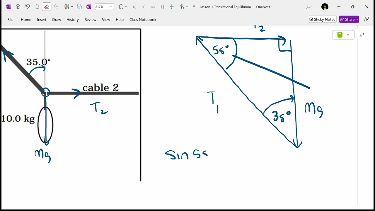 Physics 12 U10L1 Translational Equilibrium