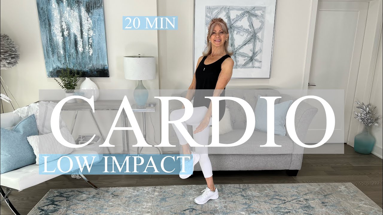 20 MIN LOW IMPACT CARDIO! (2000 STEPS)