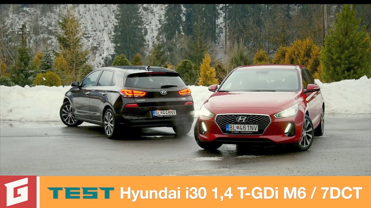 Hyundai i30 1,4 T-GDi manual/automat -TEST -GARAZ.TV