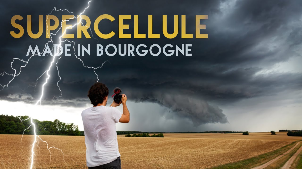 Je traque les ORAGES en BOURGOGNE, la région où tout est possible 🌩 (chasse aux orages)