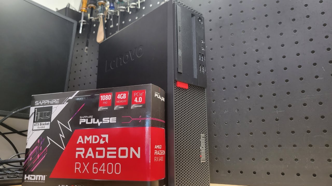 This Lenovo M75s just needed a little push and cutting....... and it was cheap too!!!
