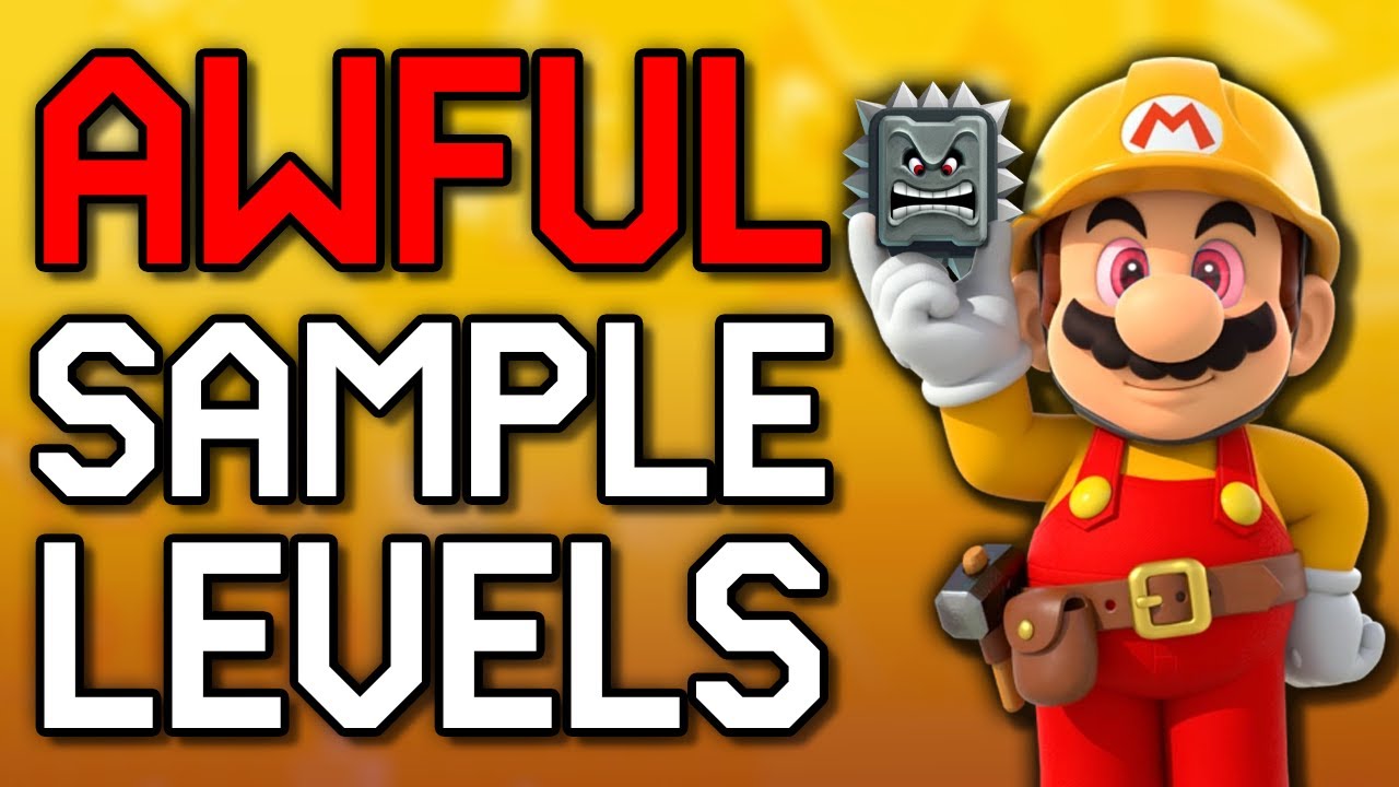 Ranking ALL 68 of Mario Maker’s AWFUL Sample Courses