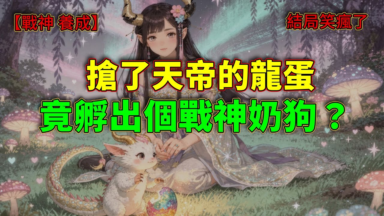 「姐姐，餓餓飯飯！」我搶了天帝的龍蛋當儲備糧，結果孵出個戰神小奶狗？長大後他卻把我堵在牆角：女人，妳是在玩火！我：玩妳二大爺！
