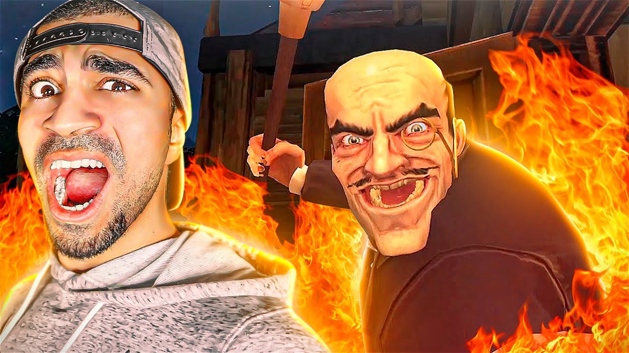 دخلنا القصر المهجور و الساحر العجوز مسكنا 😱🔥 - Scary Mansion