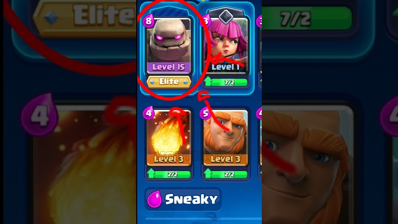 Sneaky Golem In Arena 1 💀